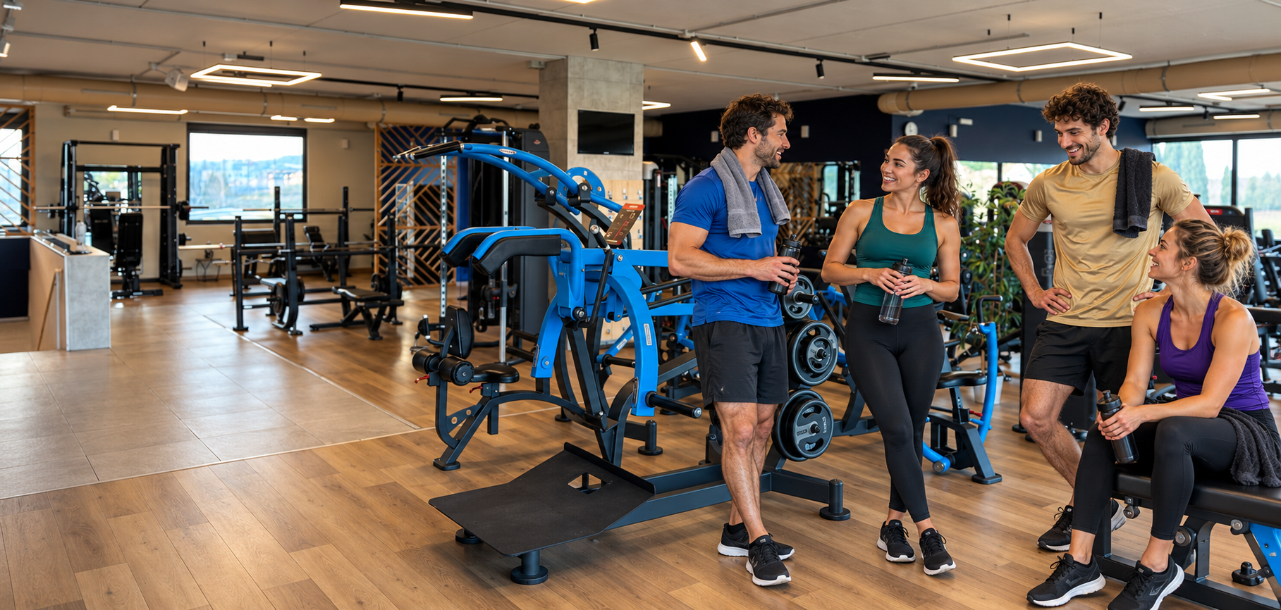 Clienti NiceFit nella palestra Nexus