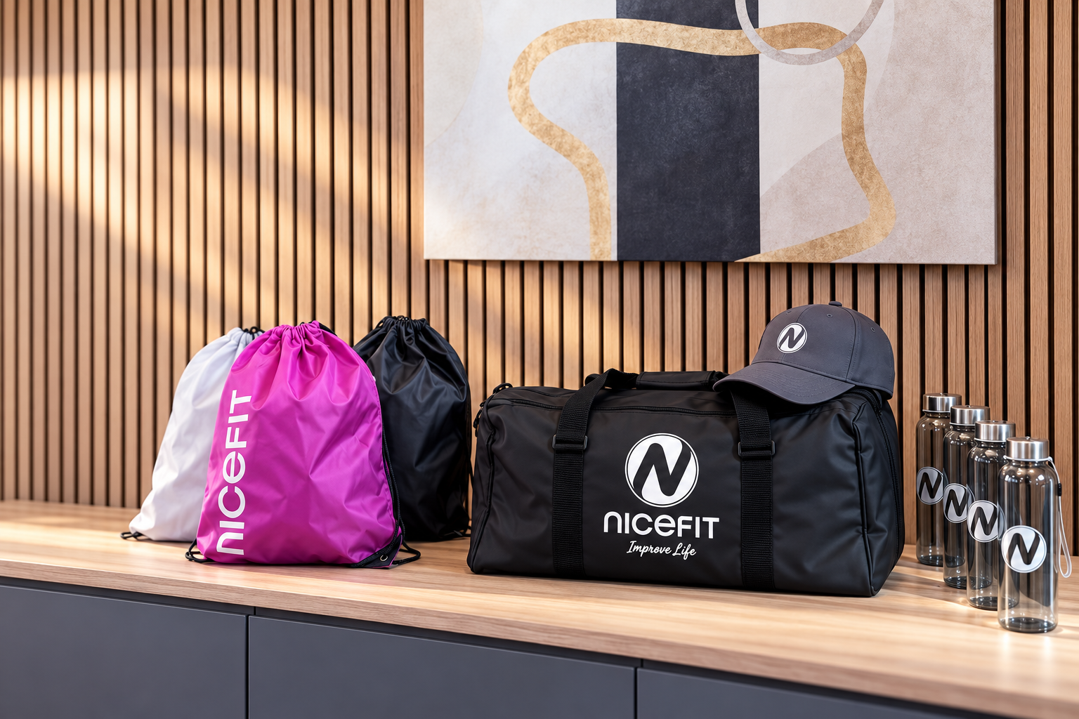 Gadget NiceFit disponibili nel catalogo premi